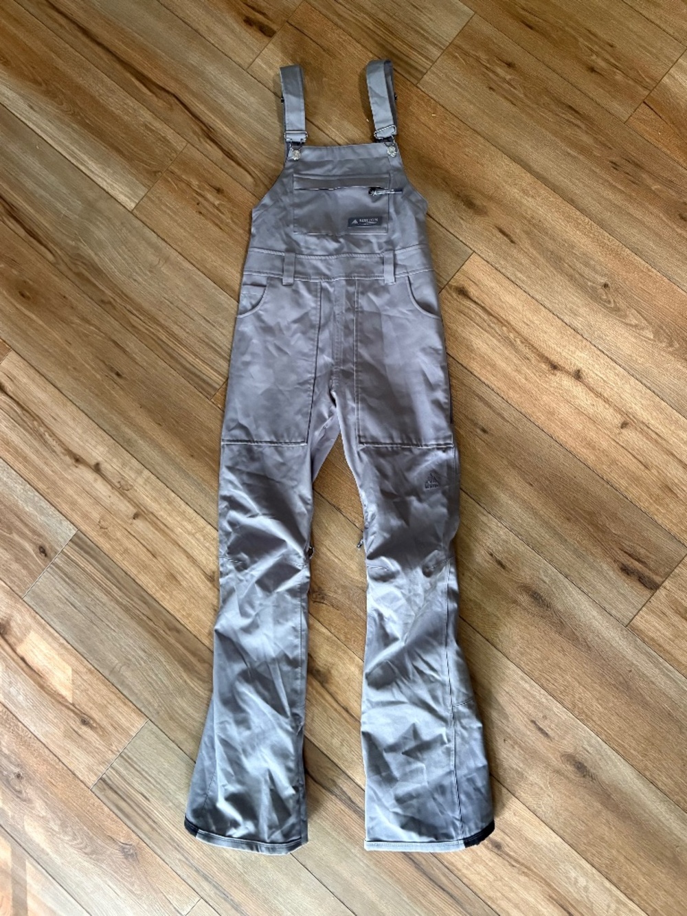 Burton Women’s Avalon Snow Ski Bib Pants Blue Gray Size 2XS/XXS